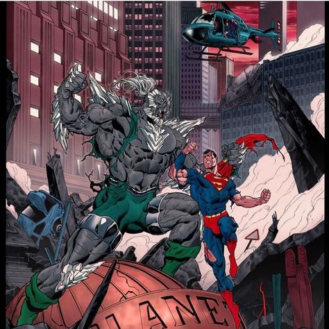 Doomsday Dc, Superman Vs Doomsday, Superman Doomsday, Terror Art, Kal El, Action Comics 1, Superman Family, Superman Art, Superman Comic