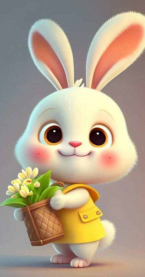 Cute Rabbit Images, Kitten Wallpaper, Cute Bunny Pictures, Cute Bunny Cartoon, Bunny Wallpaper, Cute Animal Illustration, Cute Animal Clipart, Bunny Pictures, Cute Animals Images