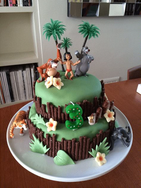 Jungle Book Cupcakes, The Jungle Book Party, Jungle Book Theme Birthday Party, Jungle Book Party Ideas, Jungle Book Birthday Party Ideas, Jungle Book Birthday Party, Jungle Book Cake, Jungle Book Birthday, Jungle Book Party