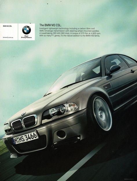 90s Car Adverts, Bmw Advertising, Bmw Ads, Old Car Ads, Cars Advertising, Vintage Car Ads, Bmw Poster, Bmw Photo, Car Commercial