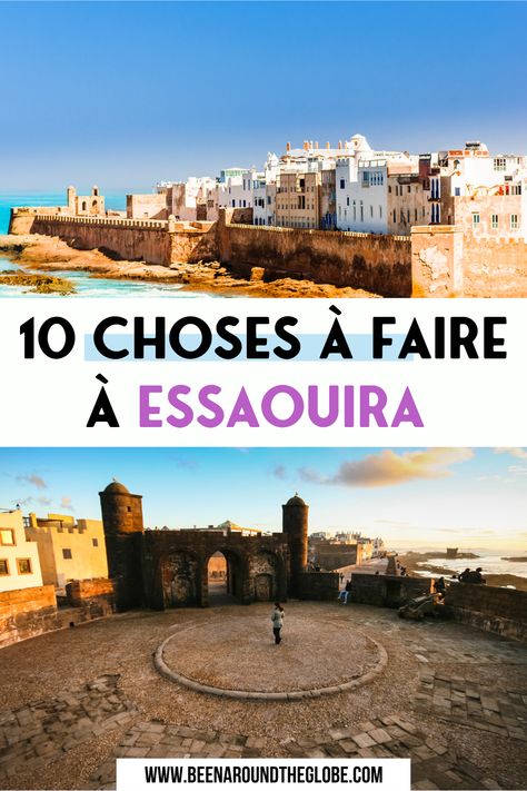 10 choses à faire à Essaouira. Tout savoir si vous comptez visiter Essaouira, Maroc. Que faire à Essaouira | Découvrir Essaouira | Visiter Essaouira | Voyager à Essaouira | Itinéraire Essaouira | Que voir à Essaouira Travel Marrakech, Morocco Travel Destinations, Morocco Desert, 1 Day Trip, Essaouira Morocco, City By The Sea, Morocco Tours, Desert Tour, Morocco Travel