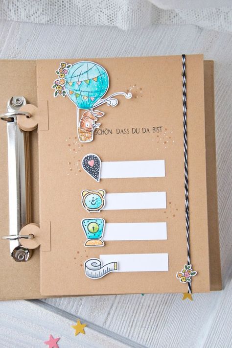 Baby Memory Book Diy, Baby Album Ideas Scrapbooking, Diy Baby Scrapbook, Baby Book Ideas Scrapbook, Baby Photo Album Ideas, Scrapbook Ideas Baby, Baby Album Ideas, Baby Journal Ideas, Scrapbook Album Ideas