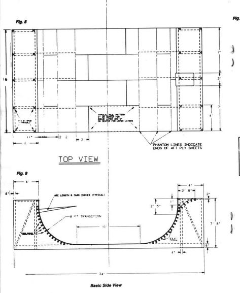 THRASHER - 80's ramp plans -- (jpg intensive)- Mtbr.com Half Pipe Plans, Mini Ramp, Bmx Dirt, Skate Ramps, Space Travel Posters, Skate Ramp, Skateboard Ramps, Ramp Design, Skate Boards