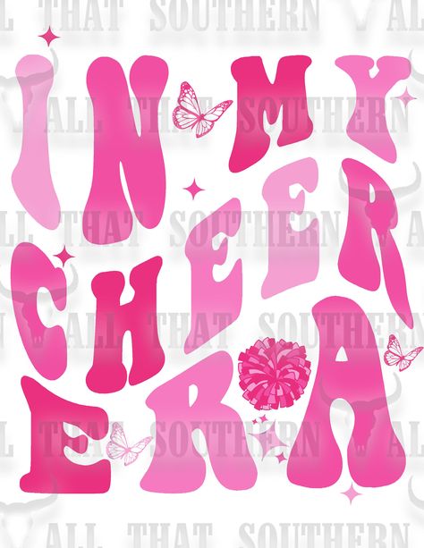 Cheerleader Wallpaper, In My Cheer Era, Cheer Wallpapers Iphone, Cheerleader Art, Pink Cheerleader Aesthetic, Cheer Wallpapers, Cheer Aesthetic, Cheers Theme, Cheer Practice Outfits