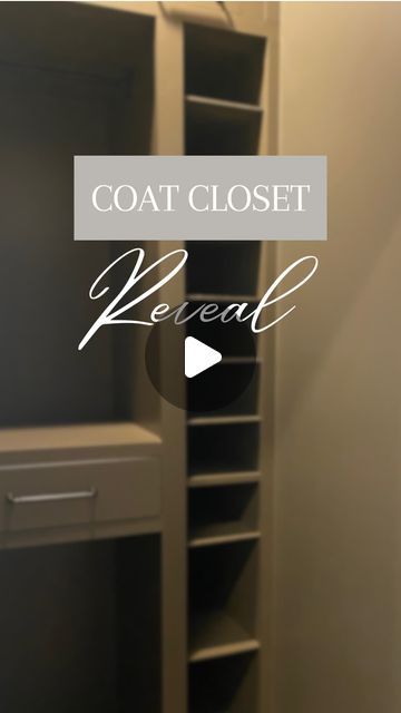 Coat Closet With Shoe Storage, Diy Shoe Storage Closet, Jacket Storage Ideas, Mud Closet, Build A Shoe Rack, Coat Closet Makeover, Jacket Storage, Diy Shoe Storage, Closet Shoe Storage