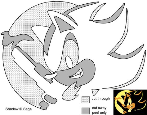 Haileys fav pattern for pumpkin Tails Pumpkin Stencil, Sonic Pumpkin Stencil, Sonic Stencil, Sonic Pumpkin Carving, Sonic Pumpkin, Fox Pumpkin, Pumpkin Carving Pattern, Pumpkin Templates, Pumpkin Stencils Free