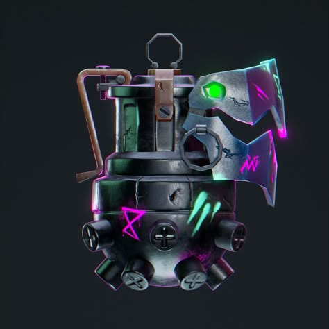 Jinx Bomb - Artwork / Finished Projects - Blender Artists Community Arcane Jinx Chomper, Jinx Arcane Monkey, Jinx Bombas Arcane, Jinx Shark Bazooka, Jinx Gadgets, Jinx Reference, New Year Drawing Ideas, Lol Jinx, Jinx Cosplay