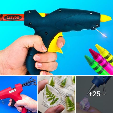 Hot Glue Hacks, Glue Stick, Diy Decorations, Clever Hacks, Glue Sticks, Hot Glue Gun, Glue Gun, Hot Glue, Enjoy Life