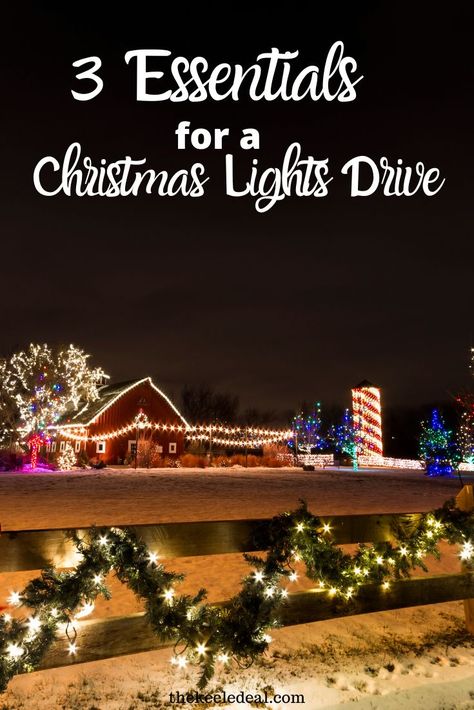 3 Essentials for a Christmas Lights Drive Family Weekend Activities, Present For Husband, Christmas In The City, Science Activities For Kids, Christmas Break, Indoor Activities For Kids, Clever Hacks, Christmas Light, Activities To Do