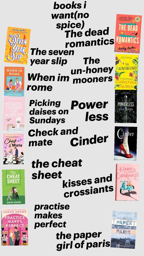 Books I would like! In case you can't tell I love no spice romance haha #books #reading #aesthetic Clean Romance Books, Best Books For Teens, Romcom Books, Aesthetic Shuffles, Fiction Books Worth Reading, Clean Book, Books To Read Nonfiction, Good Romance Books, Free Books To Read