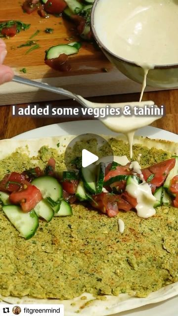 Falafel Wrap, Tahini Sauce, Fresh Cilantro, Fresh Parsley, Tahini, Vegan Recipes, Chef, Sauce