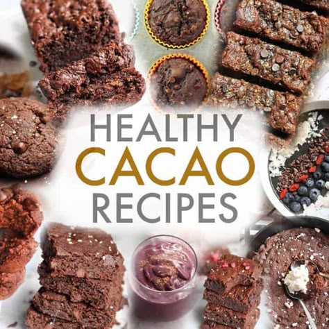 Best Cacao Powder Recipes | Healthy Recipes with Cacao Cacao Powder Recipe, Cocoa Powder Recipes, Healthy Hot Chocolate, Cacao Recipes, Vegetarian Life, Cocoa Recipes, Most Nutritious Foods, Superfood Recipes, Eating Healthier