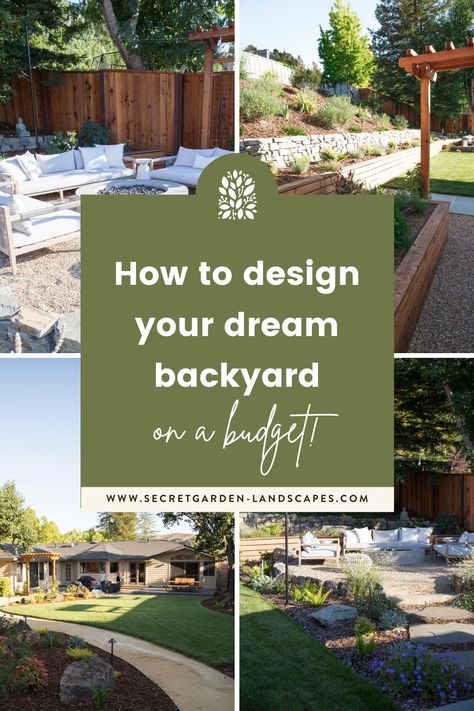 Large Backyard Landscaping Designs Layout, Arizona Backyard Ideas On A Budget, Backyard Inspiration Landscapes, Backyard Layout Ideas Rectangle, Unlevel Backyard Ideas, Half Acre Backyard Ideas, Backyard Plans Layout Design, Grassless Backyard Ideas, Large Backyard Ideas Layout