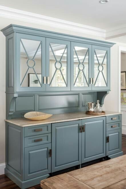 Buffet to match kichen cabinets Crockery Cabinet, Hutch Makeover, Transitional Dining Room, Crockery Unit, Furniture Rehab, Cabinet Makeover, Diy Furniture Renovation, Furniture Refinishing, Furniture Renovation