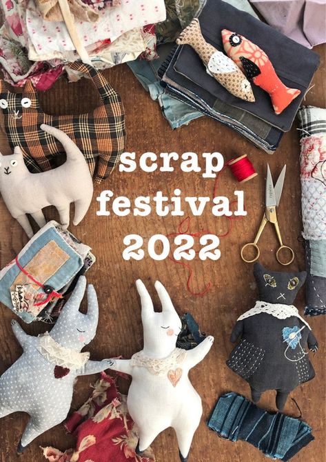 Linen Scraps Ideas, How To Use Fabric Markers, Scrap Projects Fabric, Sewn Felt Animals, Scrap Fabric Animals, Scrap Fabric Crafts To Sell, Scrap Material Ideas, Scraps Of Fabric Projects, Slow Sewing Projects