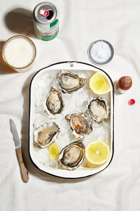 delightful oysters with a squeeze of lemon, a dash of tabasco, a wee bit of pepper! and ofcourse beers 😁 Happy New year you guys!! ♥️ #festiveseason #oysters #seafood #beers #lifeandthyme #newyear2020 #tavern Oyster Still Life Photography, Oyster Food Photography, Seafood Still Life, Oyster Photography, Oyster Aesthetic, Oysters Aesthetic, Oyster Table, Seafood Breakfast, Coastal Grandpa