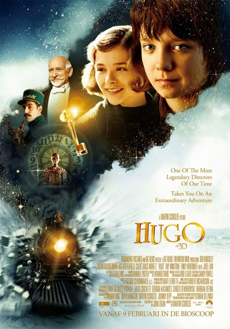 hugo Hugo Movie, Tam Film, Hugo Cabret, Full Mon, Adventure Movie, Movies Worth Watching, Tv Series Online, Jude Law, Martin Scorsese