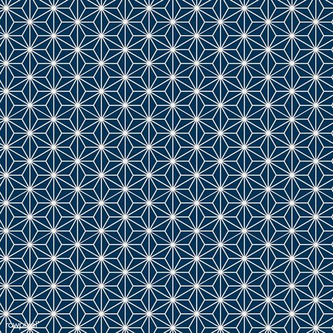 Seamless Japanese pattern with hemp leaf motif vector | premium image by rawpixel.com / Tvzsu Rainbow Pattern Design, Dot Pattern Vector, Motif Vector, Diagonal Stripes Pattern, Colorful Animal Print, Hemp Leaf, Japanese Art Prints, Stenciled Floor, Floral Texture