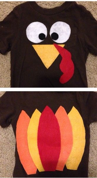 Homemade thanksgiving turkey shirt Turkey Diy Costume, Diy Turkey Costume Kids, Thanksgiving Costume Ideas, Diy Turkey Trot Costume, Diy Turkey Shirt, Turkey Costume Women, Turkey Costume For Kids, Thanksgiving Costumes For Kids, Turkey Costume Diy