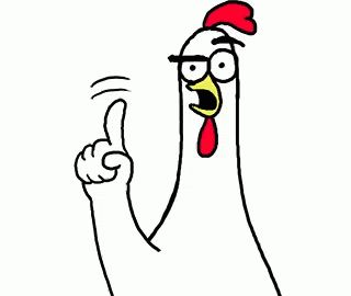 Chicken Chicken Bro GIF - Chicken ChickenBro NoWay - Discover & Share GIFs Nope Gif, Sorry Gif, Animiertes Gif, First Youtube Video Ideas, Funny Iphone Wallpaper, Chicken Art, Chicken Humor, Cartoon Gifs, Animated Images