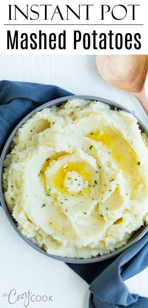 Russet Potato Recipes, Mashed Potatoes Recipe Easy, Instant Pot Mashed Potatoes, Healthy Mashed Potatoes, Mashed Potato Recipe, Perfect Baked Potato, Easy Mashed Potatoes, Scalloped Potato Recipes, Baked Potato Recipes