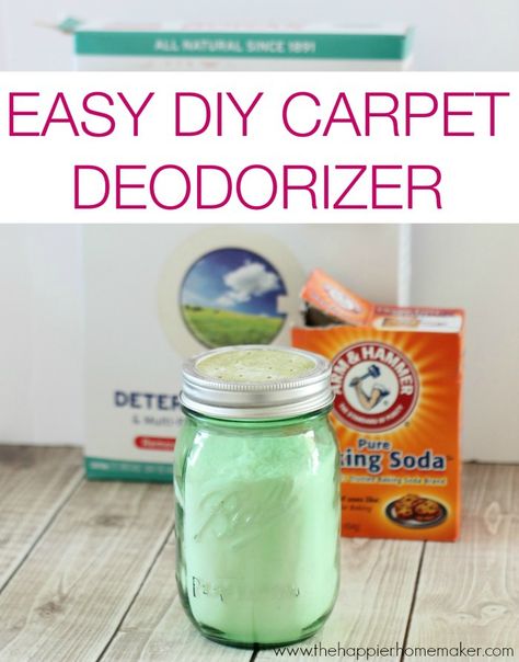 easy DIY carpet deodorizer Diy Carpet Deodorizer, House Scents, 1000 Lifehacks, Carpet Deodorizer, Carpet Freshener, Cleaning Diy, Homemade Cleaners, Natural Carpet, Carpet Cleaning Hacks