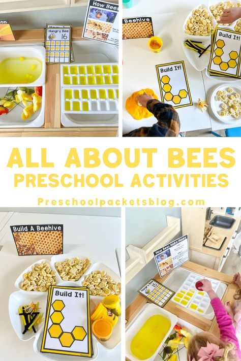 What would a bug-themed week be without our favorite buzzing friends- the bumble bees?! I started our week with some hands-on bumble bee activities I knew the kids would go crazy over. Sure enough, I was right and these two buzz-worthy sensory activities had my little learners so engaged. Bumble Bee Activities, Bees Preschool, All About Bees, Bumble Bee Craft, Nature Lessons, Bug Activities, Insects Preschool, Bee Themed Classroom, Bugs Preschool