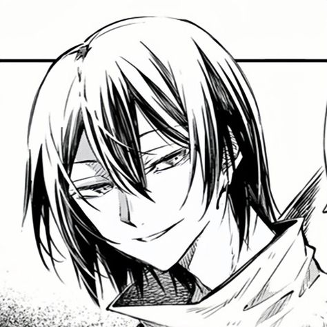 Fyodor manga lq icon icons bungou stray dogs bsd An Anime, Anime Character, Black And White, Dogs, Hair, Anime, White, Black