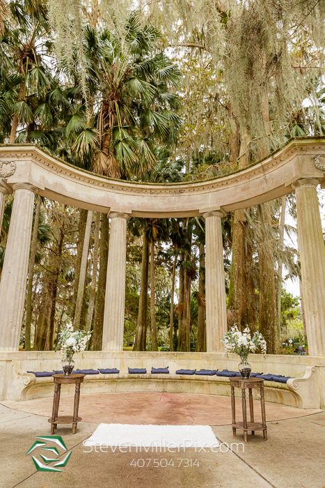 Kraft Azalea Gardens Wedding, Ancient Greek Garden, Florida Scenery, Kraft Azalea Gardens, Campus Landscape Design, Azalea Garden, Greek Garden, Intimate Outdoor Wedding, Azaleas Garden