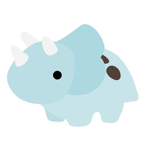 cute chubby blue triceratops dinosaur dino :) art sticker illustration graphic Dino Art, Sticker Illustration, Sticker Cute, Sticker Art, Top Artists, Sticker Design, Sell Your Art, Vinyl Sticker, Independent Artist