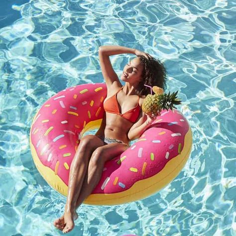 Donut Float, Pool Floats, Inflatable Pool, Swimming Pool, Pool Float, Float, Urban Outfitters, Swimming, Pool