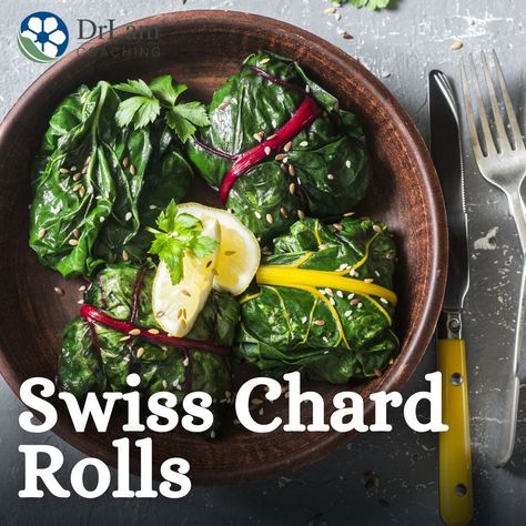 This versatile vegetable incredibly good for you. It packs numerous health benefits and has a very high nutritional value. Try this swiss chard roll as a healthy way to get swiss chard and all its amazing nutrients into your system. Lam Recipes, Swiss Chard Chips, Swiss Chard Rolls, Chard Rolls, Swiss Chard Recipes, Lower Your Blood Pressure, Miso Butter, Chard Recipes, Strawberry Spinach