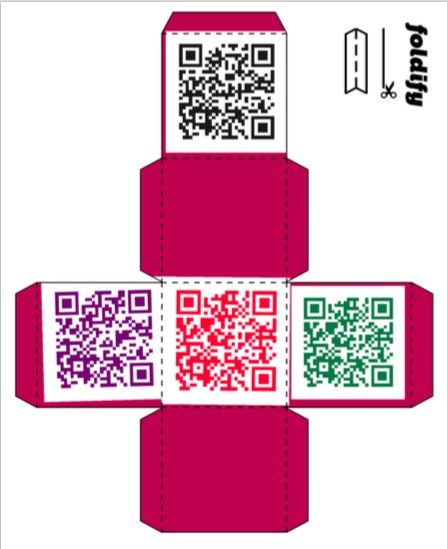 Qr Code Ideas, Qr Codes In The Classroom, Computer Classroom, Qr Code Activities, Paper Cube, Common Core Ela, Instructional Technology, Teaching Technology, School Technology