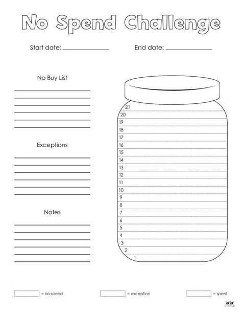 Choose from 20 no spend challenge printables covering various durations to help control your spending and start saving today. Print from home. 100% FREE! No Spend Challenge Printable Free, No Spend Challenge Rules, No Spending Challenge, Spending Challenge, No Spending, Apple Hacks, Saving Methods, No Spend, Money Saving Methods