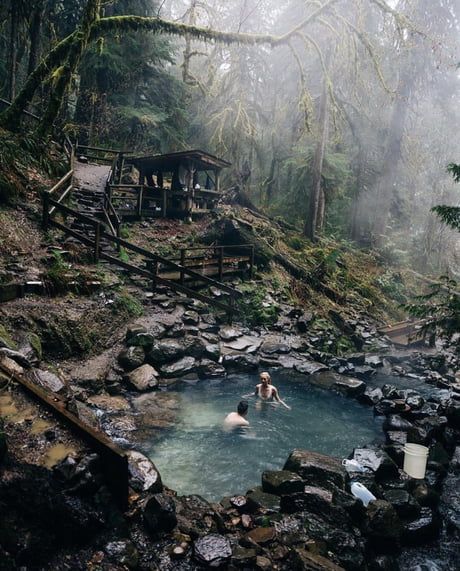 Herbarium Aesthetic, Hot Springs Oregon, Halong Bay, Oregon Travel, Destination Voyage, Hot Spring, Blue Water, Hot Springs, Cruises