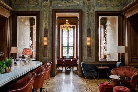 Best Hotels In Istanbul, Soho House Istanbul, Hotels In Istanbul, Places Illustration, Grand Mansion, Sun House, Istanbul Hotels, Glass Building, Old Mansions