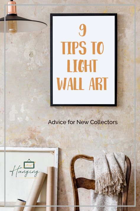 Lighting Artwork On Wall, Lighting Over Artwork, Lighting For Pictures On Walls, Picture Lighting Wall, Wall Light For Painting, Lights For Artwork, Art Gallery Lighting Ideas, Art Wall Lighting, Picture Wall Lighting Ideas