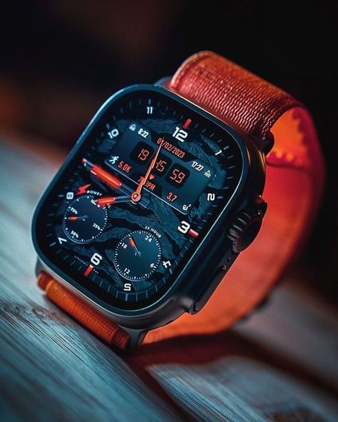 Clockology Faces, Best Apple Watch Faces, Apple Watch Ultra Faces, Apple Watch Ultra 2, Apple Watch Ultra Wallpaper, Watchfaces Apple Watch, Apple Watch Face, Tech Aesthetic, Best Apple Watch