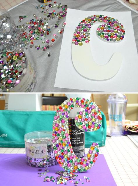 35 Creative DIY Letters in Life | Art and Design Jasmine Garden, Cardboard Letters, Craft Workshop, Letter Decor, Letter Decoration, Diy Letters, Workshop Ideas, Letter A Crafts, Best Diy