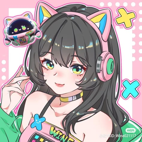 Id Free Fire, Seni Korea, Anime Gamer, Gamers Anime, Cute Galaxy Wallpaper, Hello Kit, Anime Cover Photo, Cute Kawaii Drawings, Digital Art Anime