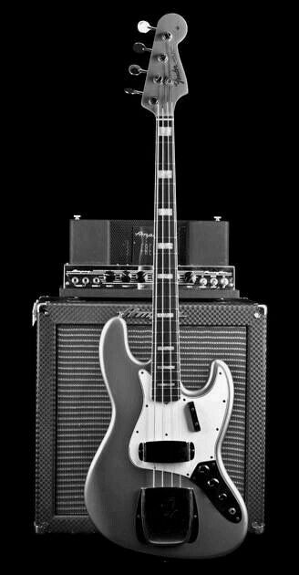 Cool Bass Guitars, Guitar And Amp, Guitar Exercises, Leo Fender, Fender Precision Bass, Fender Jazz Bass, Fender Jazz, Fender Guitar, Bass Amps