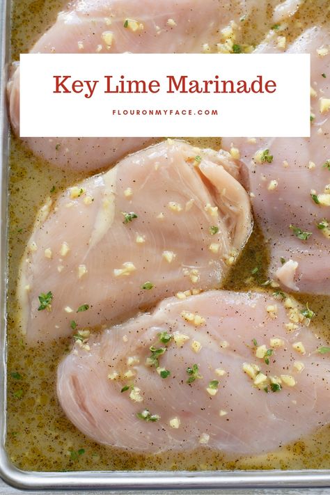 How to make Key Lime Grilled Chicken Key Lime Chicken Recipes, Key Lime Chicken, Key Lime Sauce, Lime Chicken Marinade, Lime Grilled Chicken, Lime Marinade For Chicken, Key Lime Recipes, Lime Marinade, College Recipes