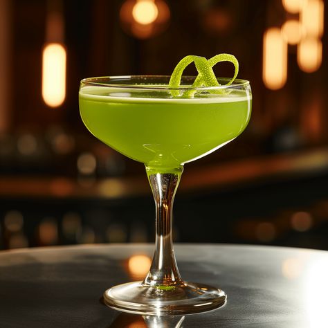 Ingredients: Mezcal:2.25 oz · Green Chartreuse:0.75 oz · Luxardo Maraschino Liqueur:0.75 oz · Lime Juice:0.75 oz · Lime Twist:1 garnish Cocktails With Green Chartreuse, Chartreuse Drink Cocktails, Green Chartreuse Cocktail, Hobbit Recipes, Luxardo Cherries, Chartreuse Cocktail, Green Cocktails, Maraschino Liqueur, Cocktails And Canapes