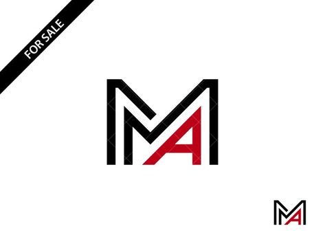 MA Logo or AM Logo { Available For Sell } It's a simple and unique monogram logo that is showing initial letter M and A. Suitable for various businesses. If you want to buy this logo mark or if you want to hire me for your logo design project then message me on Dribbble or email me at : sabujbabu31@gmail.com Thanks #ma #malogo #mamonogram #am #amlogo #lettermark #letter #logotype #logo #logodesign #logodesigner #modern #creative #icon #monogram #minimal #typography Ma Logo, A M Logo, Letter Logotype, Am Logo, Free Funny Videos, Sewing Logo, Minimal Typography, Unique Monogram, Signature Stamp