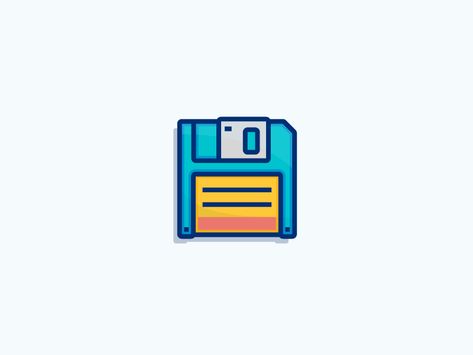 Retro_Floppy Disk Ux Patterns, Small Icons, Floppy Disk, Graphic Design Trends, Graphic Design Layouts, Ui Elements, Polymer Clay Crafts, Graphic Design Typography, Graphic Design Posters