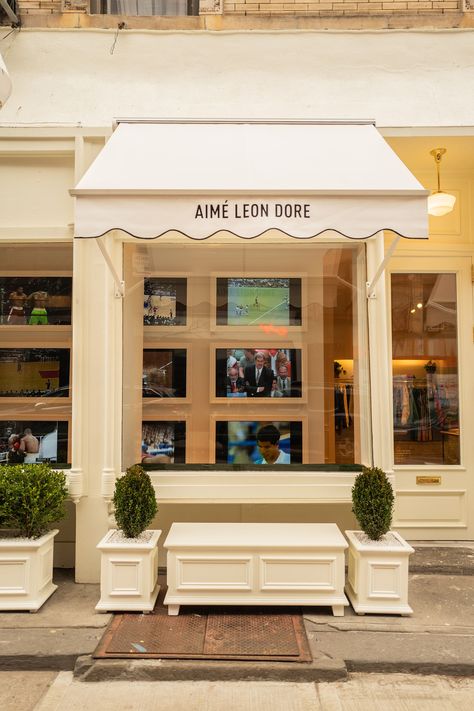 Teddy Santis, Herringbone Wood Floor, Concept Shop, Aime Leon Dore, Shop Front, Cool Store, Store Front, Pop Up Store, Restaurant Interior