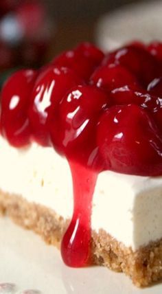 cherry delight Cherry Delight Dessert, Cherry Cheesecake Dip, Cherry Cheesecake Recipe, No Bake Cherry Cheesecake, No Bake Oreo Cheesecake, Cherry Delight, Jello Desserts, I Am Baker, Cherry Desserts