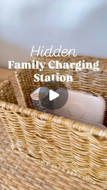 Home Charging Station Ideas, Hidden Charging Station Ideas, Diy Charging Station Ideas, Charger Organization, Charging Station Ideas, Diy Charging Station, Device Charging Station, Tablet Charging Station, Battery Charging Station