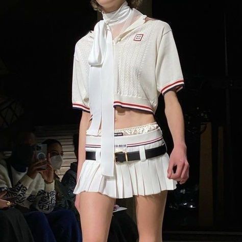 Runway Fashion Couture, Nct Johnny, Looks Style, Short Skirt, Point Of View, Couture Fashion, Paris Fashion, Miu Miu, Runway Fashion