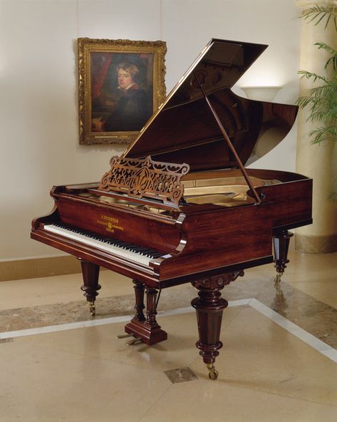 Celebrating National Piano Month, Part Two | The Metropolitan Museum of Art Brown Grand Piano, Brown Piano, Old Pianos, Baby Grand Pianos, Piano Man, Grand Piano, Digital Piano, Making Music, Paramore